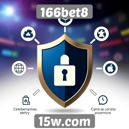 Recursos de segurança no site 166bet8