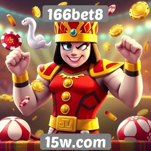 Variedade de jogos disponíveis na plataforma 166bet8